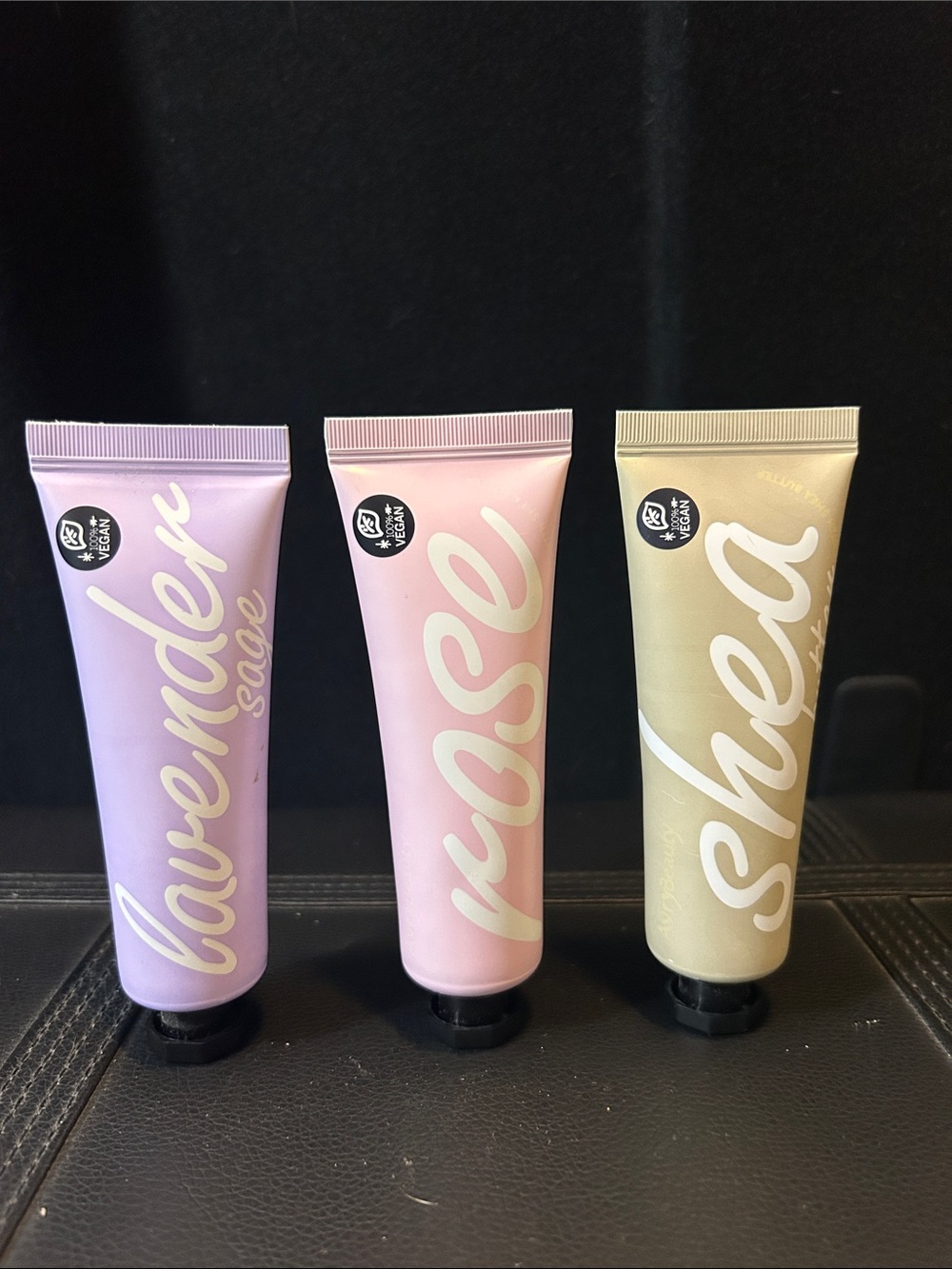 AvryBeauty hand crème - rose water, shea butter and lavender sage - 1.5oz each